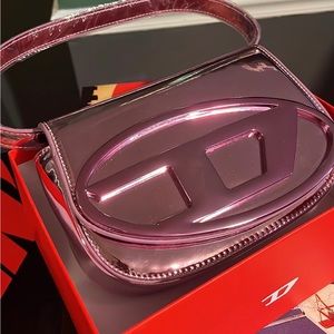 Diesel Metallic pink bag